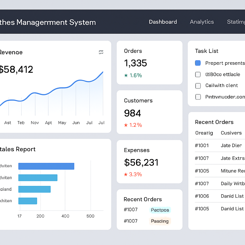 Business management system